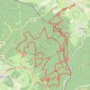 Itinéraire Trail Aux Sources de la Gaume, distance, dénivelé, altitude, carte, profil, trace GPS