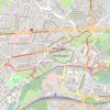 Itinéraire Circuit du patrimoine de Maubeuge, distance, dénivelé, altitude, carte, profil, trace GPS