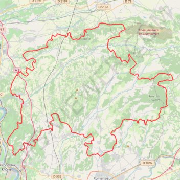 Itinéraire Tour Drome des Collines-MNT, distance, dénivelé, altitude, carte, profil, trace GPS