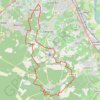 Itinéraire Depuis Gradignan et autour de Saucats, distance, dénivelé, altitude, carte, profil, trace GPS