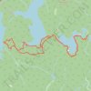 Itinéraire Sentier de La Glacière - Parc Naturel Régional de Portneuf, distance, dénivelé, altitude, carte, profil, trace GPS