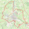 Itinéraire Santé par les Eaux 90 Km 2025-21041392, distance, dénivelé, altitude, carte, profil, trace GPS