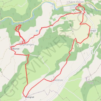 Itinéraire hN2wY, distance, dénivelé, altitude, carte, profil, trace GPS