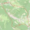 Itinéraire Le Poët-en-Percip - Aulan - Montagne de la Bohémienne, distance, dénivelé, altitude, carte, profil, trace GPS