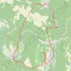 Itinéraire Autour de Vresse-sur-Semois, distance, dénivelé, altitude, carte, profil, trace GPS