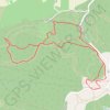 Itinéraire Les Deux Bosquets, distance, dénivelé, altitude, carte, profil, trace GPS