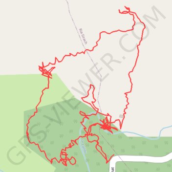 Itinéraire La grotte du lapin de caillan, distance, dénivelé, altitude, carte, profil, trace GPS