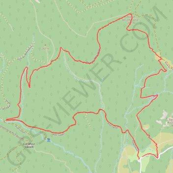 Itinéraire RANDONNEE BAISSE DES CHARRETIERS ESTEREL, distance, dénivelé, altitude, carte, profil, trace GPS