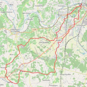 Itinéraire rando 2025 pt parcours, distance, dénivelé, altitude, carte, profil, trace GPS