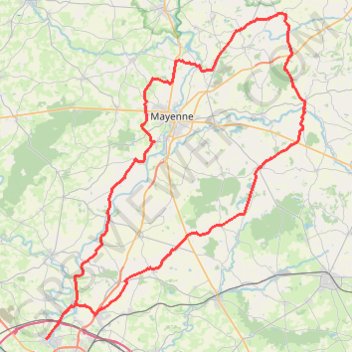 Itinéraire USCV-19-01-107KM-2479299, distance, dénivelé, altitude, carte, profil, trace GPS