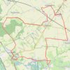 Itinéraire Les Rives de l'Yser - Broxeele, distance, dénivelé, altitude, carte, profil, trace GPS