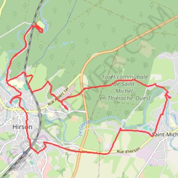 Itinéraire Randonnée, distance, dénivelé, altitude, carte, profil, trace GPS