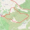 Itinéraire Boucle au départ de Saint-Bauzille-de-la-Sylve, distance, dénivelé, altitude, carte, profil, trace GPS
