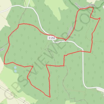 Itinéraire Sortie Faverolles Bois de Montgessey, distance, dénivelé, altitude, carte, profil, trace GPS
