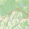 Itinéraire Foulées de la Montagne Noire, distance, dénivelé, altitude, carte, profil, trace GPS