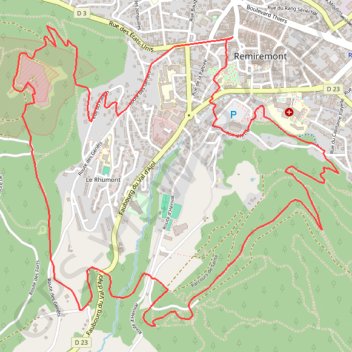 Itinéraire Trail ''La 14-18'' _ 2021, distance, dénivelé, altitude, carte, profil, trace GPS