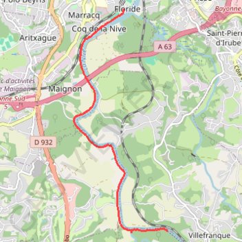 Itinéraire Parcours du 22/04/2021 15h05, distance, dénivelé, altitude, carte, profil, trace GPS