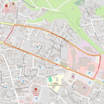 Itinéraire Critérium des Jeunes U15-U17, distance, dénivelé, altitude, carte, profil, trace GPS