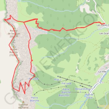 Itinéraire Berriève et Posterle, distance, dénivelé, altitude, carte, profil, trace GPS