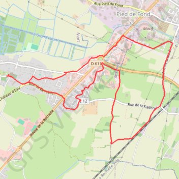 Itinéraire Bessines, distance, dénivelé, altitude, carte, profil, trace GPS