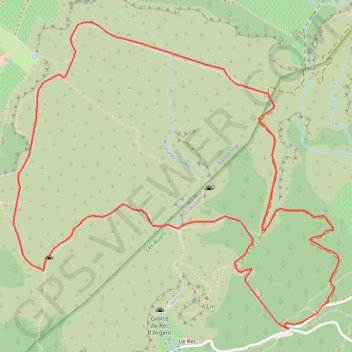 Itinéraire La chapelle des Auzils, distance, dénivelé, altitude, carte, profil, trace GPS