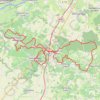 Itinéraire Trail du Layon, distance, dénivelé, altitude, carte, profil, trace GPS