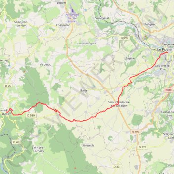 Itinéraire Route totale, distance, dénivelé, altitude, carte, profil, trace GPS