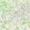 Itinéraire Angoulème - Châteauneuf-sur-Charente, distance, dénivelé, altitude, carte, profil, trace GPS