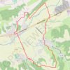 Itinéraire Oytier-Saint Oblas (38), distance, dénivelé, altitude, carte, profil, trace GPS