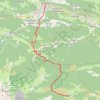 Itinéraire Comus - Lavelanet (Grande Traversée), distance, dénivelé, altitude, carte, profil, trace GPS