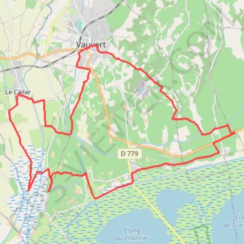 Itinéraire La Petite Camargue en un coup d'oeil, distance, dénivelé, altitude, carte, profil, trace GPS
