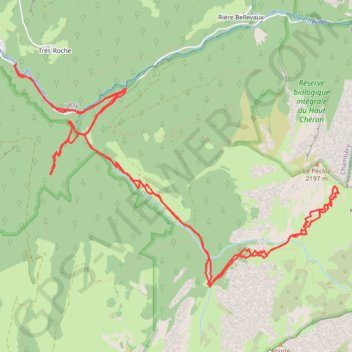 Itinéraire Mont D'Armenaz, distance, dénivelé, altitude, carte, profil, trace GPS