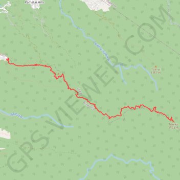 Itinéraire Tahiti - Les antennes du mont Marau-12089356, distance, dénivelé, altitude, carte, profil, trace GPS
