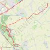 Itinéraire Bois des Forts et Canal de Bergues à Coudekerque - Uxem, distance, dénivelé, altitude, carte, profil, trace GPS