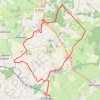 Itinéraire 1 - VTT 25 km, distance, dénivelé, altitude, carte, profil, trace GPS