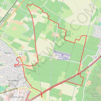 Itinéraire CÔRONA1-22 16:58:18, distance, dénivelé, altitude, carte, profil, trace GPS