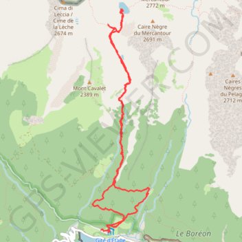 Itinéraire Randonnée du 26/06/2022 à 13:25, distance, dénivelé, altitude, carte, profil, trace GPS