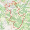 Itinéraire Les Eaux Claires - Puymoyen - Torsac, distance, dénivelé, altitude, carte, profil, trace GPS