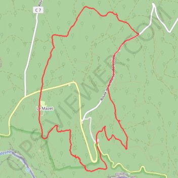 Itinéraire Le Saut du Loup, distance, dénivelé, altitude, carte, profil, trace GPS