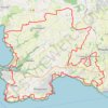 Itinéraire Pays d'Iroise, distance, dénivelé, altitude, carte, profil, trace GPS