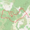 Itinéraire Le Puy Lacher, distance, dénivelé, altitude, carte, profil, trace GPS