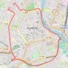 Itinéraire Auxerre Course à pied, distance, dénivelé, altitude, carte, profil, trace GPS