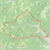 Itinéraire trace, distance, dénivelé, altitude, carte, profil, trace GPS