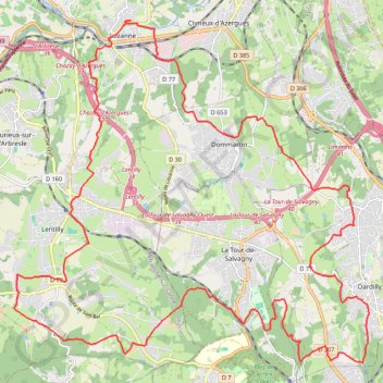 Itinéraire Bois de Serre 31-03-22, distance, dénivelé, altitude, carte, profil, trace GPS