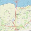 Itinéraire Le_Mont-Saint-Michel,_France-Place_de_la_Gare,_Pontorson,_France, distance, dénivelé, altitude, carte, profil, trace GPS