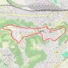 Itinéraire Les remparts, distance, dénivelé, altitude, carte, profil, trace GPS