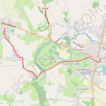 Itinéraire 1 - nb_2024_r01_st_hilaire_virey-19326137-1721313985-651, distance, dénivelé, altitude, carte, profil, trace GPS