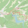 Itinéraire 2016 15-gtvtt_transverdon, distance, dénivelé, altitude, carte, profil, trace GPS