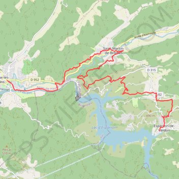 Itinéraire 2016 15-gtvtt_transverdon, distance, dénivelé, altitude, carte, profil, trace GPS