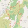 Itinéraire Vesseaux-Louyre, distance, dénivelé, altitude, carte, profil, trace GPS